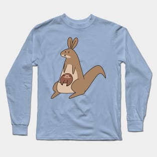 Kangaroo and Little Sloth Long Sleeve T-Shirt